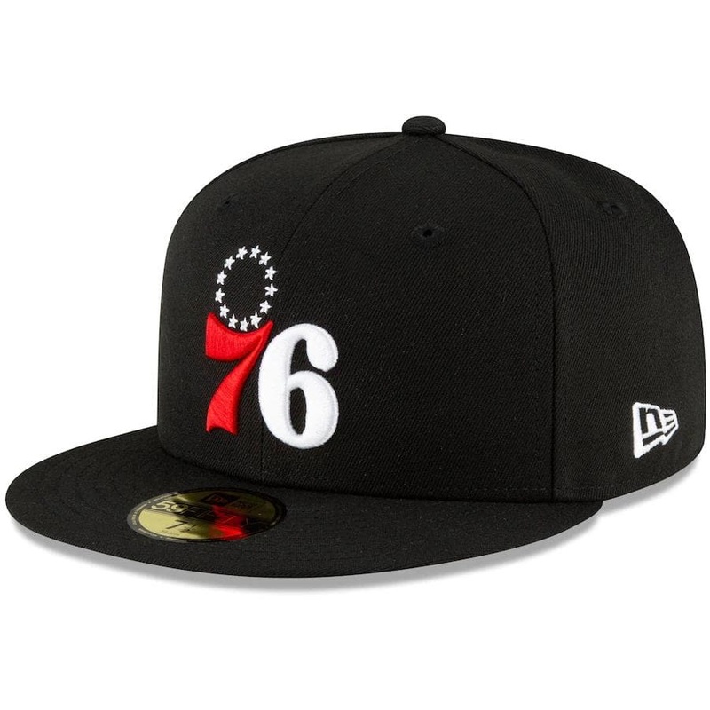 New Era Philadelphia 76ers Pink Bottom 59FIFTY Fitted Hat