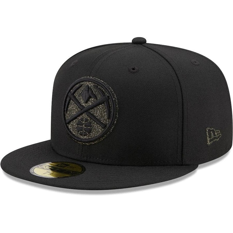 New Era Denver Nuggets Logo Spark 2021 59FIFTY Fitted Hat