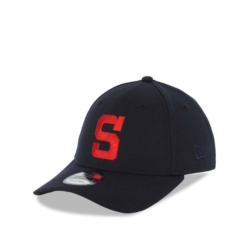 San Diego Padres New Era MLB 9FORTY 940 Adjustable Cap Hat Dark Navy Crown/Visor Red Logo