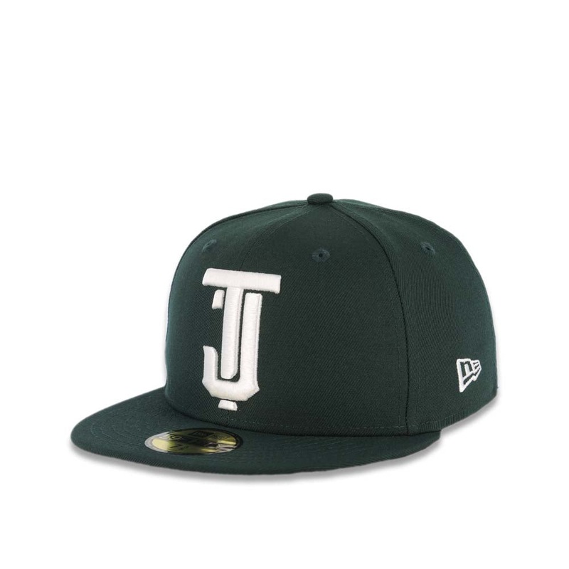 Toros de Tijuana New Era Mexican Baseball League LMB 59FIFTY 5950 Fitted Cap Hat Dark Green Crown/Visor White Logo