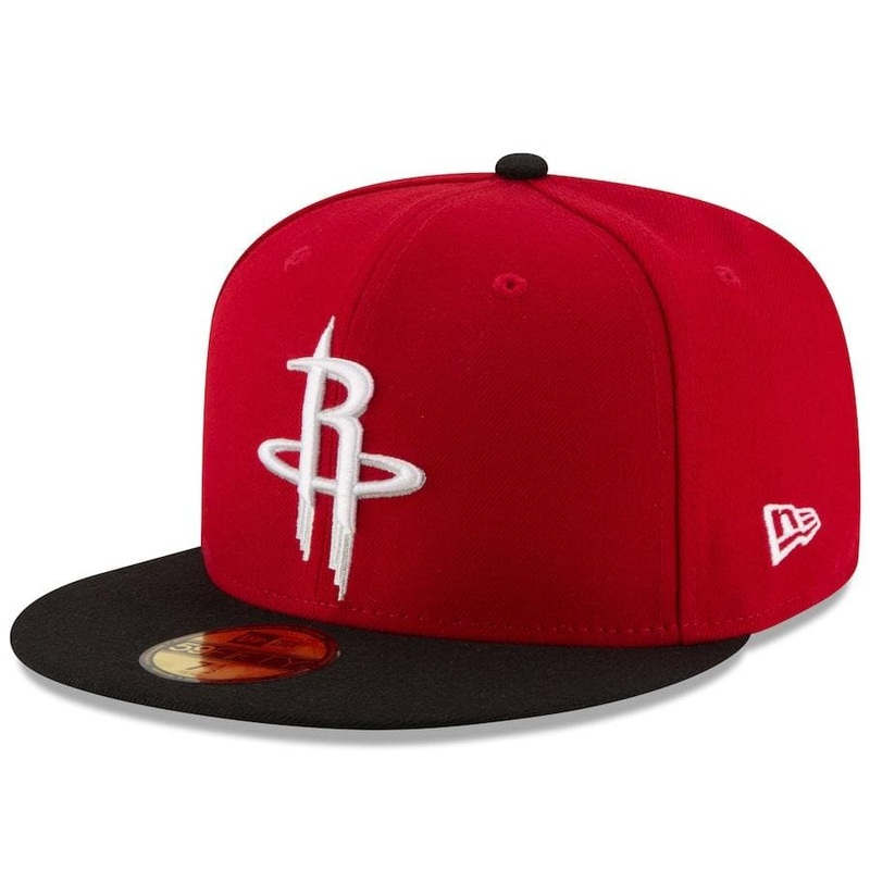 New Era Houston Rockets Red 2Tone 59FIFTY Fitted Hat
