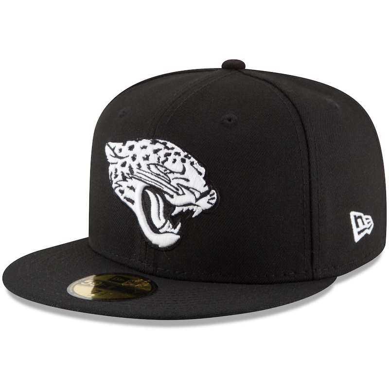 New Era Jacksonville Jaguars Black B-Dub 59FIFTY Fitted Hat