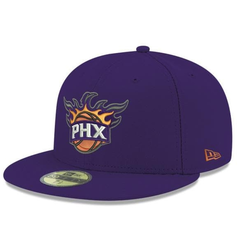 New Era Phoenix Suns Purple 2021 NBA Finals Bound Sidepatch 59FIFTY Fitted Hat