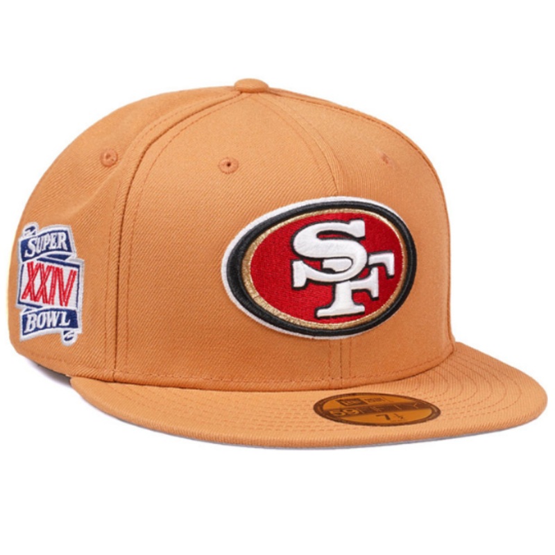 New Era San Francisco 49ers Super Bowl XXIV Golden Memories 59FIFTY Fitted Hat