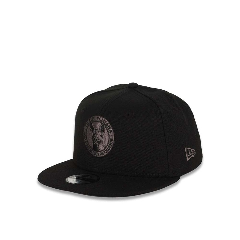 (Youth) Xolos de Tijuana New Era Liga MX 9FIFTY 950 Kid Snapback Cap Hat Black Crown/Visor Dark Gray/Black Chihuahua Logo