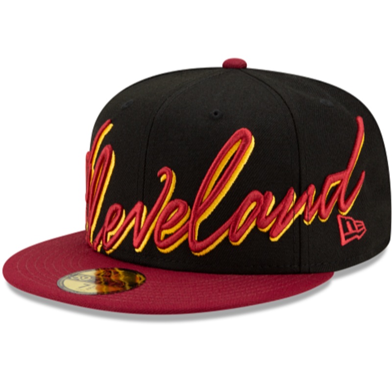 New Era Cleveland Cavaliers Cursive 59FIFTY Fitted Hat