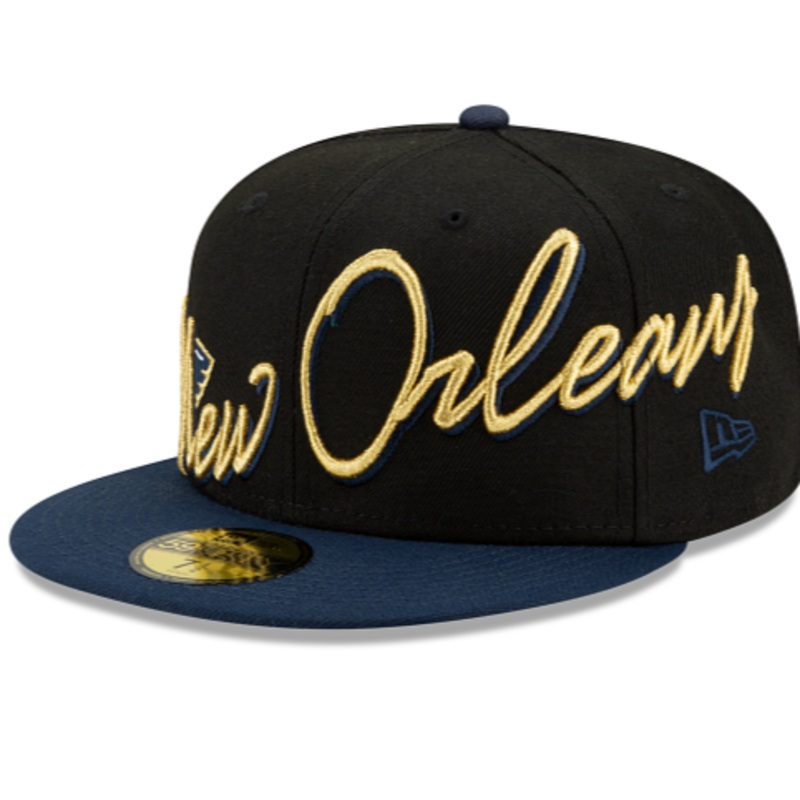 New Era New Orleans Pelicans Cursive 59FIFTY Fitted Hat