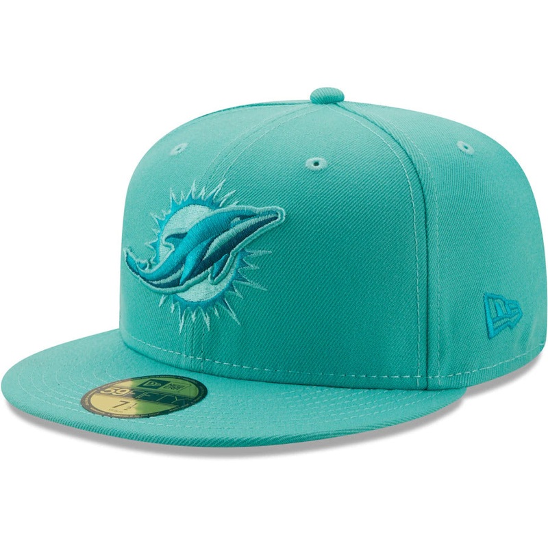 New Era Miami Dolphins Mint The Pastels 59FIFTY Fitted Hat