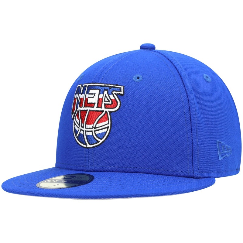 New Era Blue Brooklyn Nets Hardwood Classics Collection 59FIFTY Fitted Hat