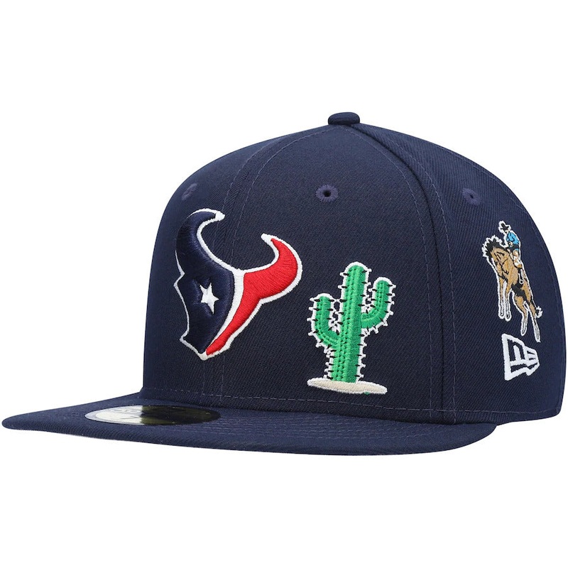 New Era Navy Houston Texans City Transit 59FIFTY Fitted Hat