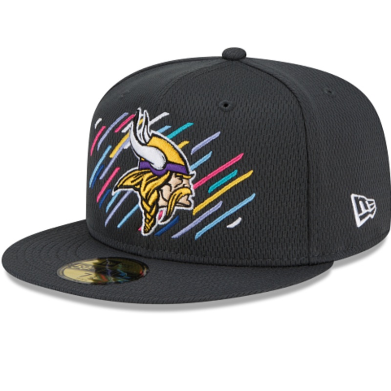 New Era Minnesota Vikings Crucial Catch 2021 59FIFTY Fitted Hat