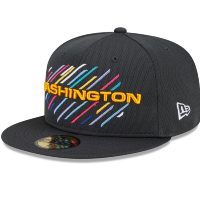 New Era Washington Football Team Crucial Catch 2021 59FIFTY Fitted Hat
