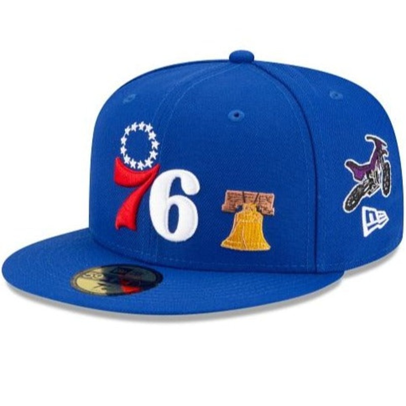 New Era Philadelphia 76ers City Transit 2021 59FIFTY Fitted Hat