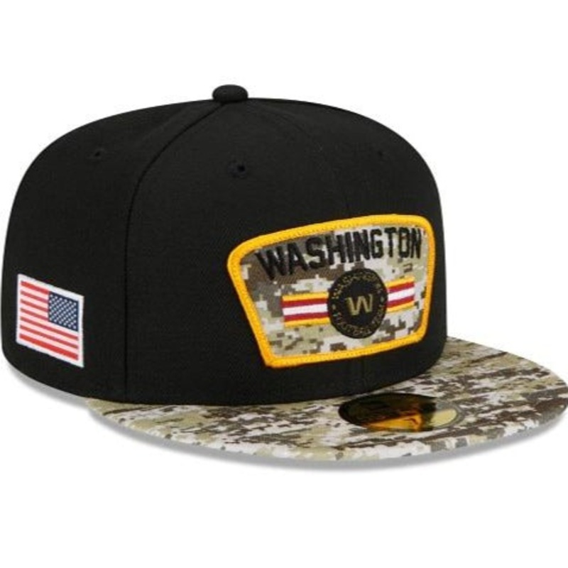 New Era Washington Football Team Salute To Service 2021 59FIFTY Fitted Hat