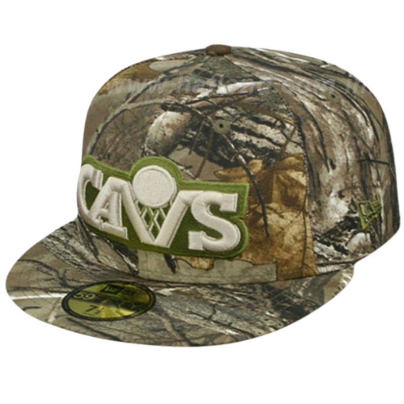 New Era Cleveland Cavaliers Realtree Camo 59FIFTY Fitted Hat