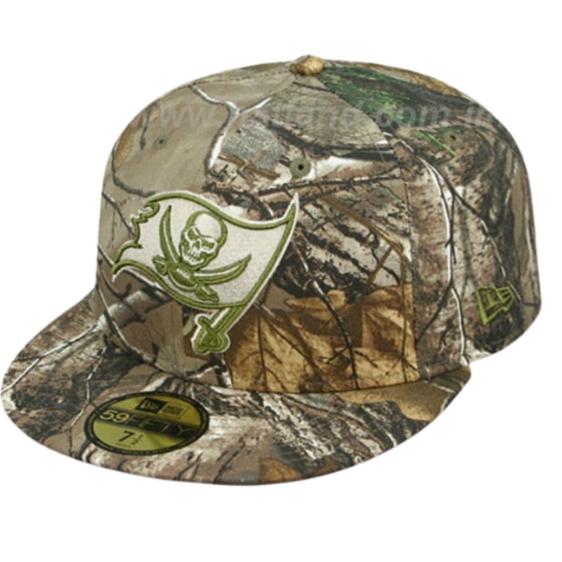 New Era Tampa Bay Buccaneers Realtree Camo 59FIFTY Fitted Hat
