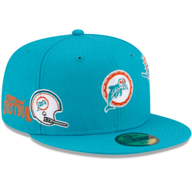 New Era Just Don X Miami Dolphins 59fifty Fitted Hat