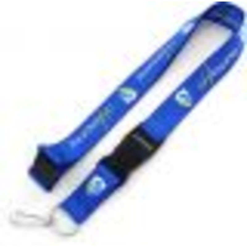 Los Angeles Chargers NFL Sky Blue Retro Logo Lanyard with Detachable Buckle