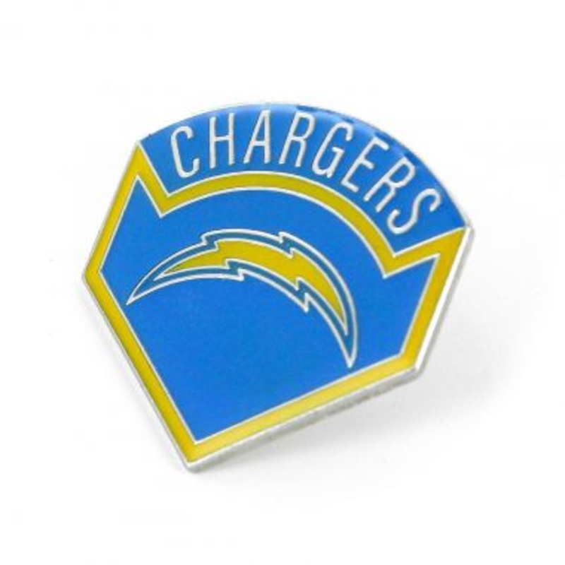 Los Angeles Chargers NFL Sky Blue Yellow Pin (Triumph)