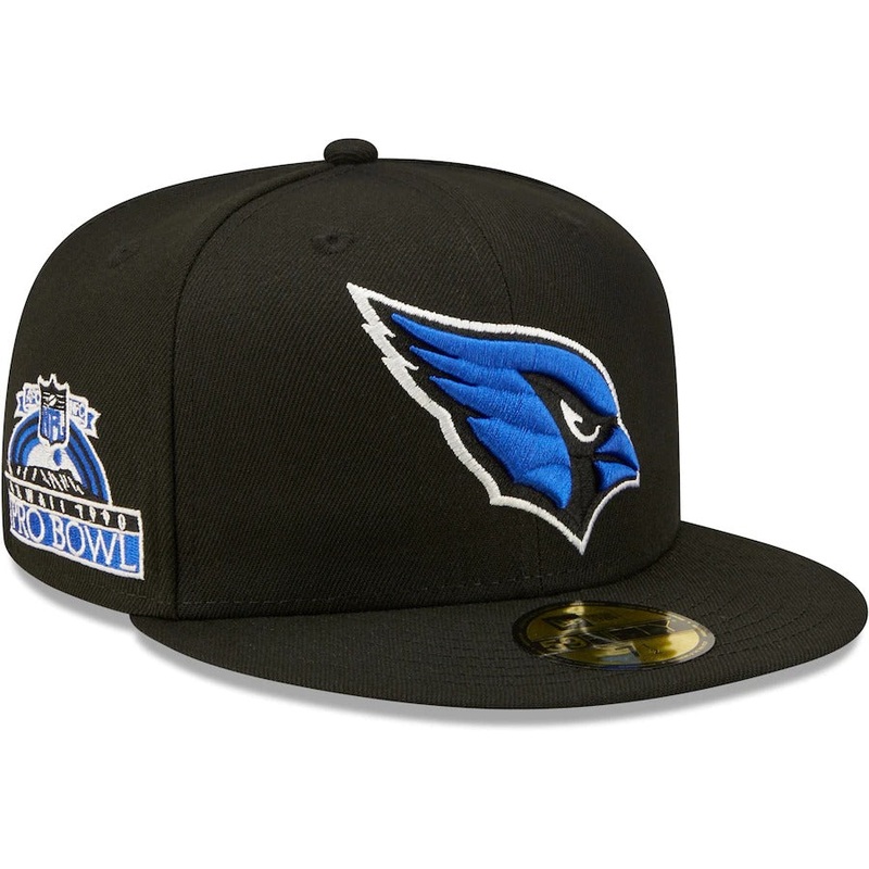 New Era Arizona Cardinals Black Royal Undervisor 1990 NFL Pro Bowl 59FIFTY Fitted Hat