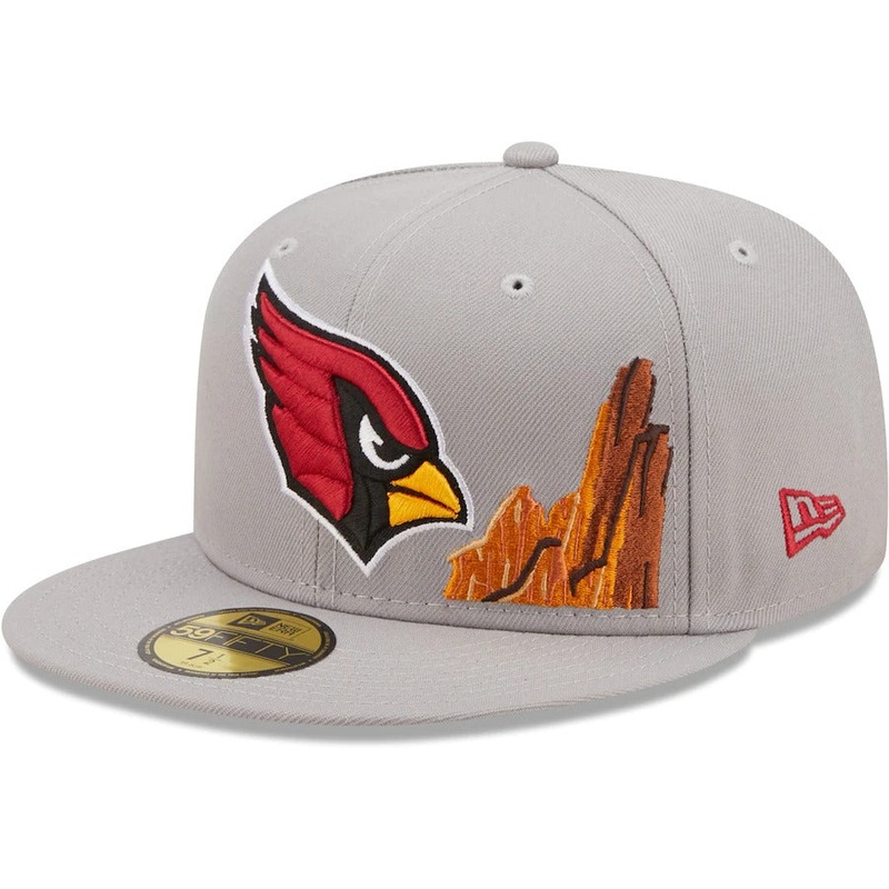 New Era Arizona Cardinals Gray City Describe 59FIFTY Fitted Hat