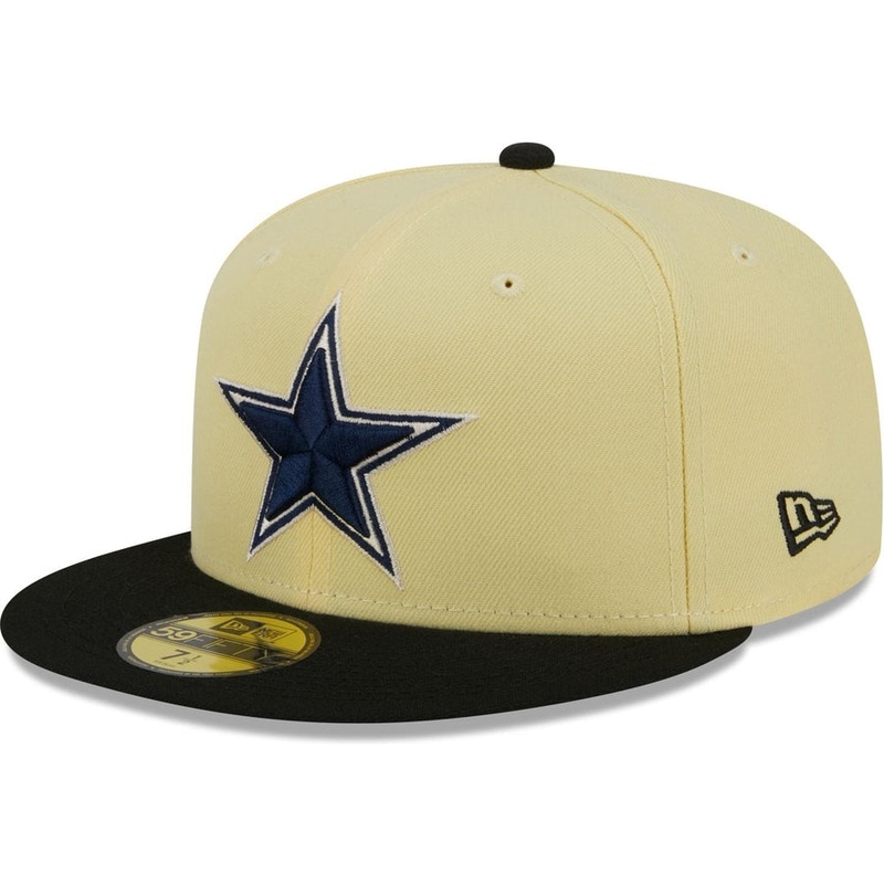 New Era Dallas Cowboys Soft Yellow 2023 59FIFTY Fitted Hat