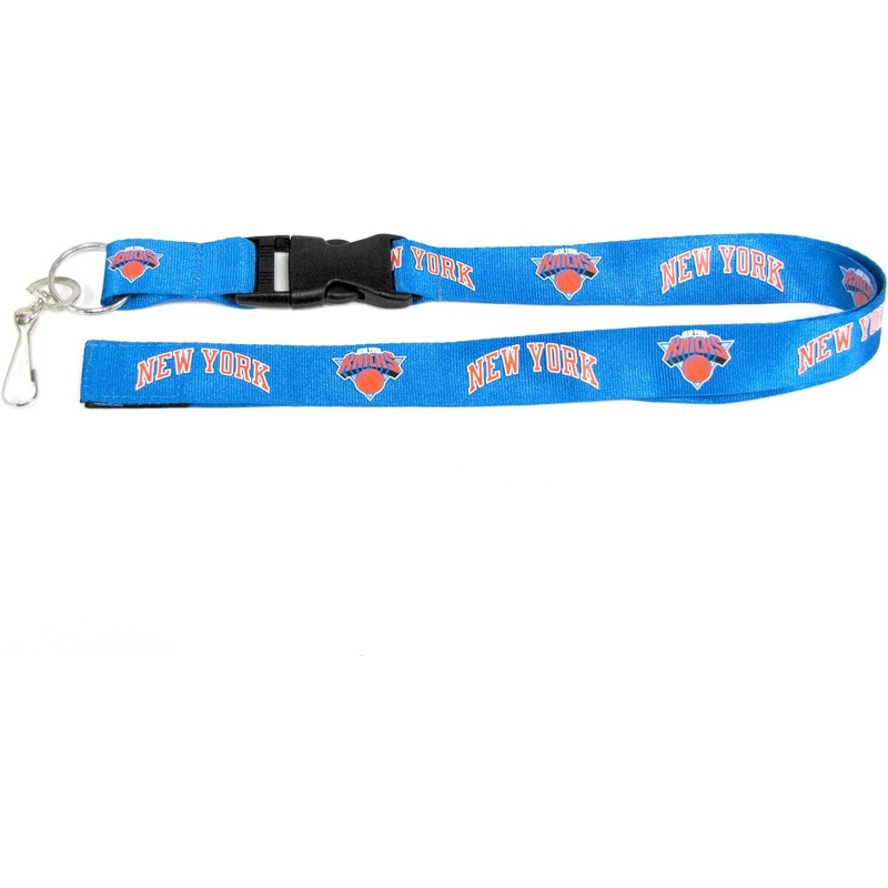 New York Knicks NBA Light Blue Lanyard With Detachable Buckle