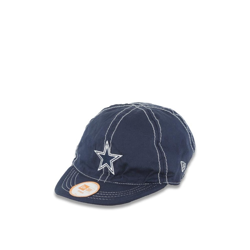 (Infant/Toddler) Dallas Cowboys New Era NFL Cap Hat Navy/Gray Crown/Visor Team Color Logo (Reversible/Inside Out)