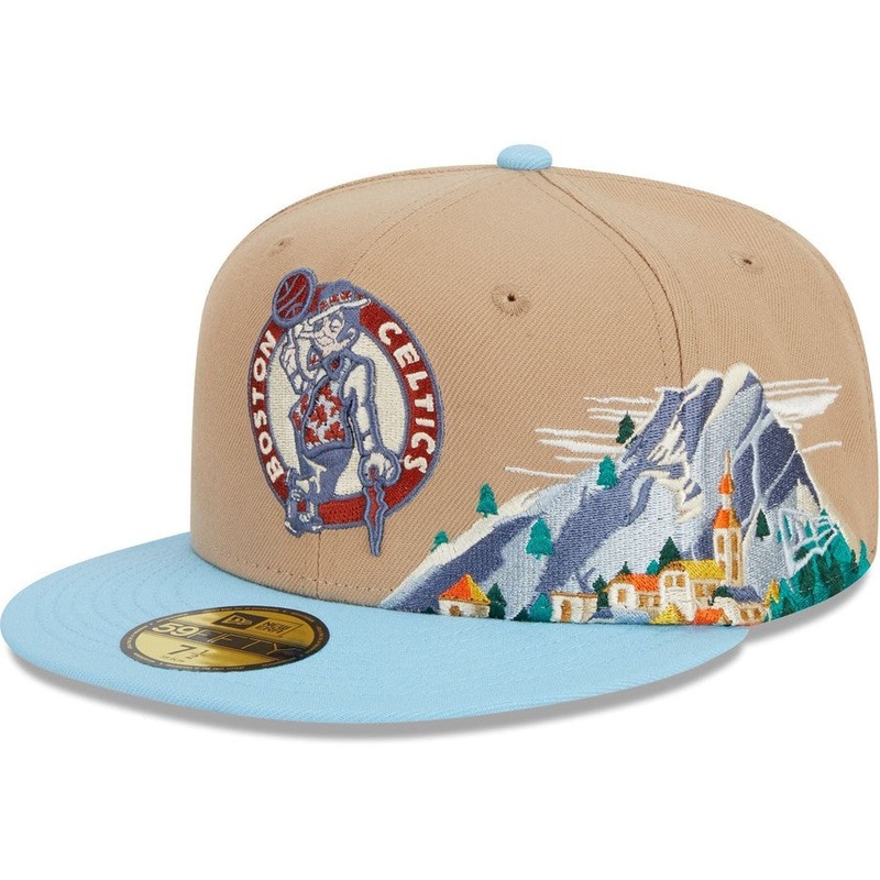 New Era Boston Celtics Snowcapped 2023 59FIFTY Fitted Hat