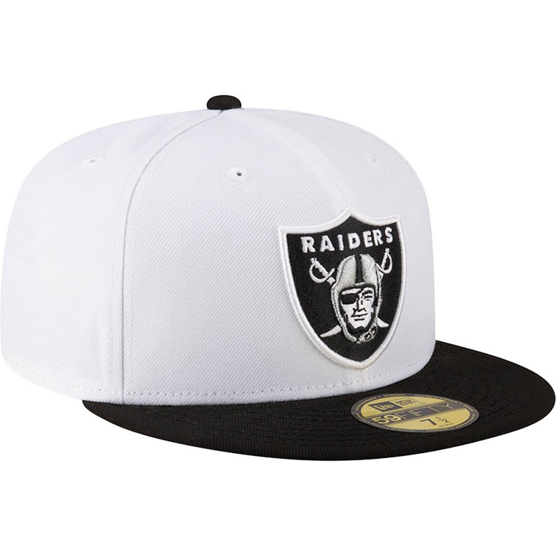 New Era x JS Las Vegas Raiders “Snow” White 2023 59FIFTY Fitted Hat