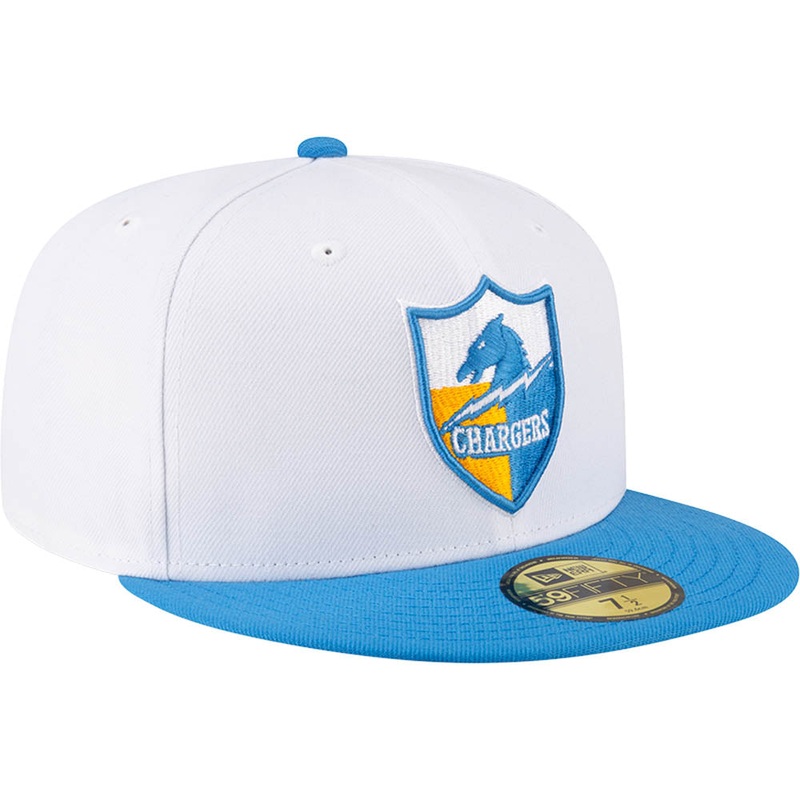New Era x JS Los Angeles Chargers “Snow” White 2023 59FIFTY Fitted Hat
