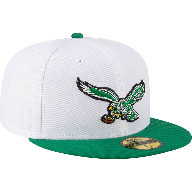 New Era x JS Philadelphia Eagles “Snow” White 2023 59FIFTY Fitted Hat