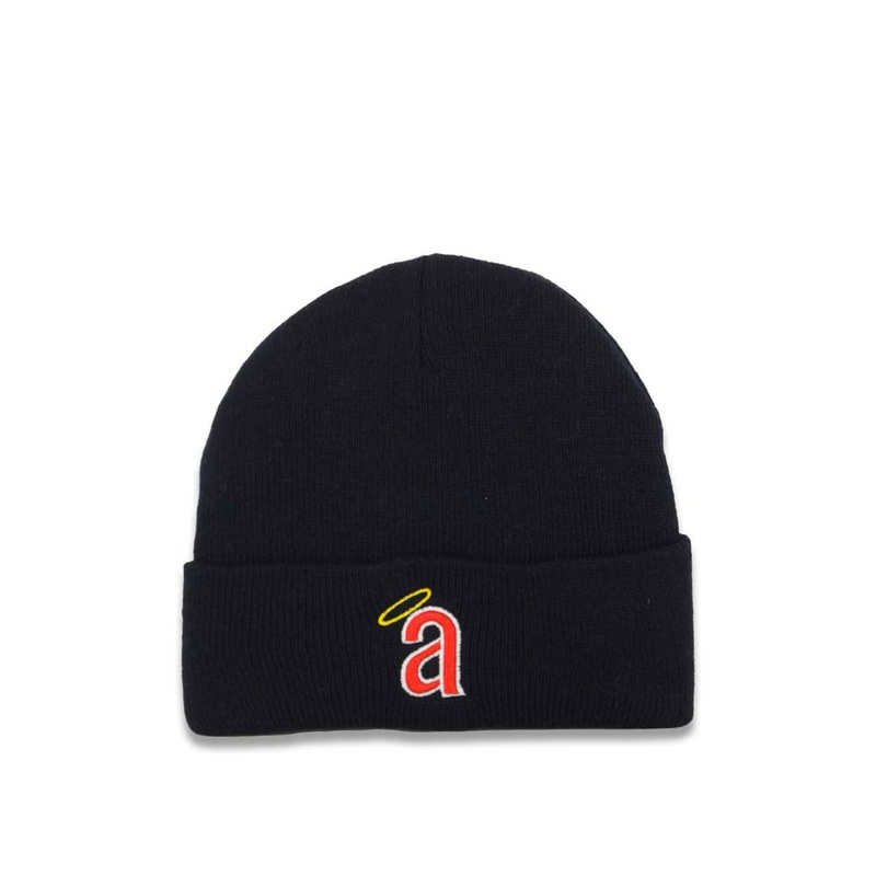 Los Angeles Anaheim Angels MLB Black Crown/Cuff Halo Logo