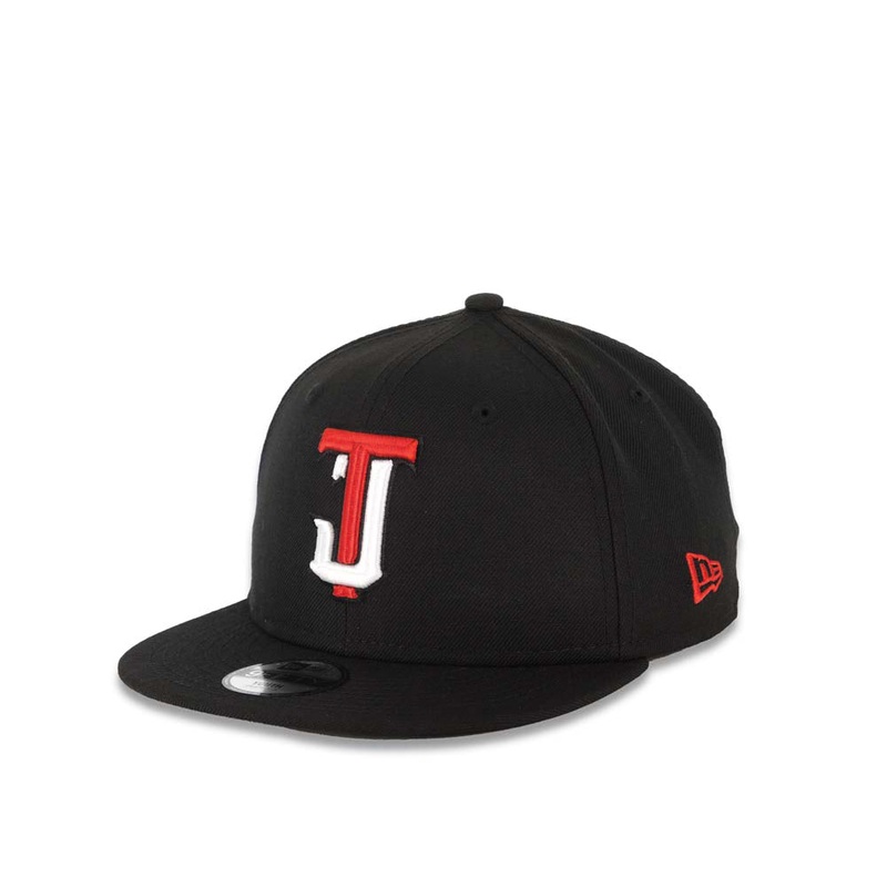 (Youth)Tijuana Toros New Era MLB 9FIFTY 950 Kid Snapback Cap Hat Black Crown/Visor Red/White Logo