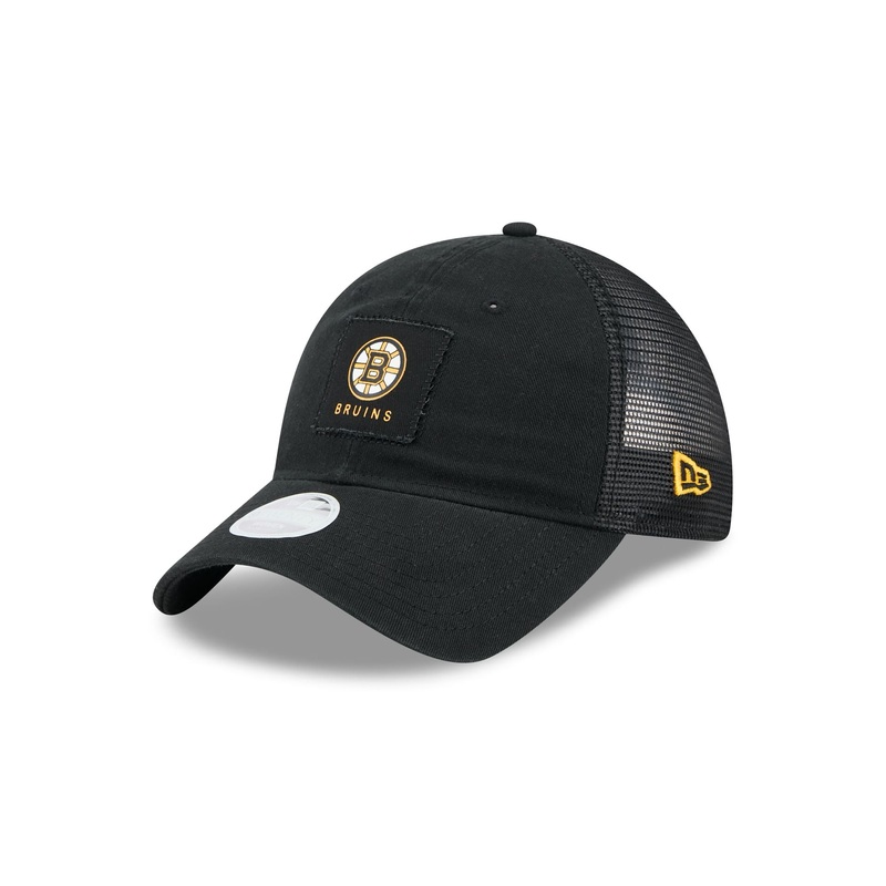 Boston Bruins Women’s Square Stitch 9TWENTY Trucker Hat