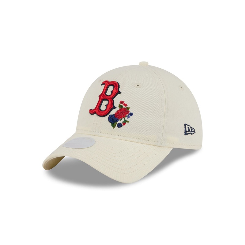 Boston Red Sox Women’s Floral Stitch 9TWENTY Adjustable Hat