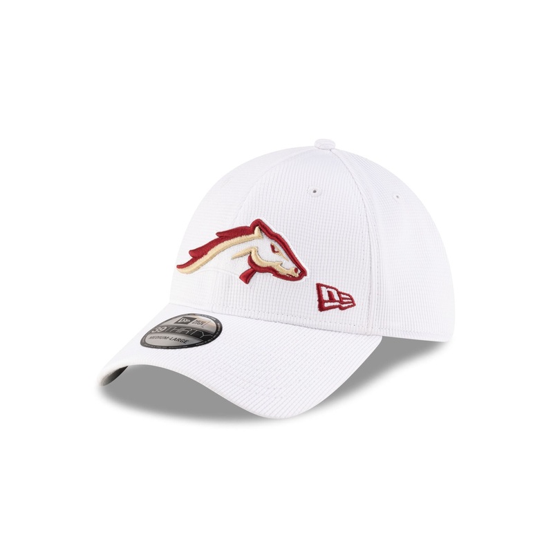 Birmingham Stallions White 39THIRTY Stretch Fit Hat