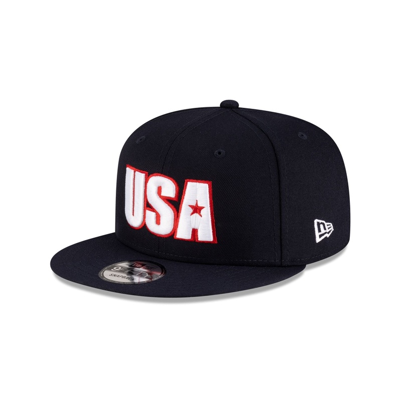USA Star Navy 9FIFTY Snapback Hat